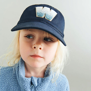 Кофта флисовая на молнии Wheat "Helge Faded Denim", небесно-голубая